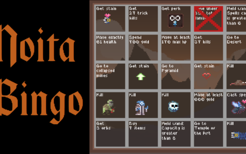 Noita Bingo