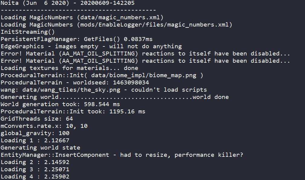 Enable Logger — screenshot 1