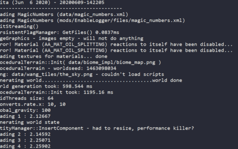 Enable Logger