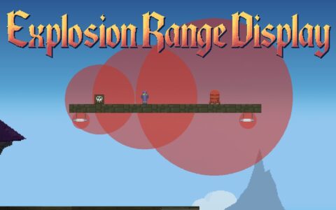 Explosion range display