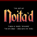 “You just got Noita’d” Game Over Screen