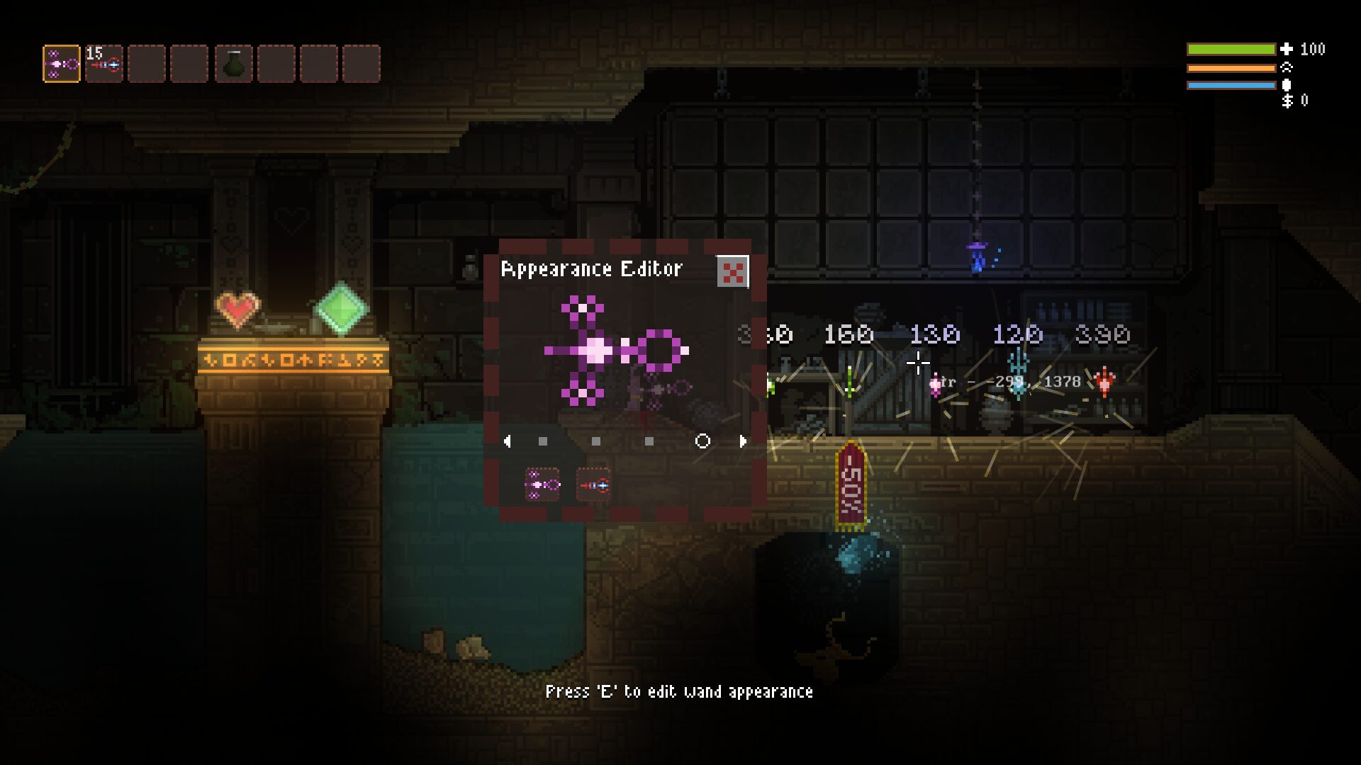 Wand Editing Bench — screenshot 1