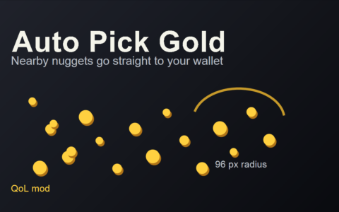 Auto Pick Gold 自动拾取金币