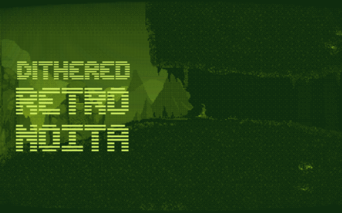 Retro Noita with Dithering