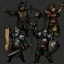 “3 + 1” Dark Soul 2 Skin + Bloodborne Skin