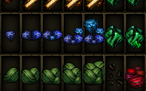 Stacking Gem Icons
