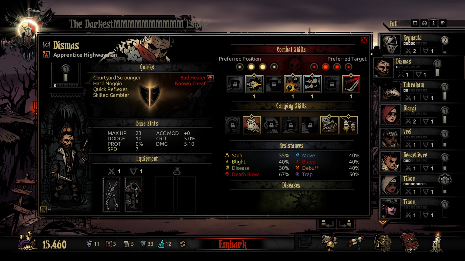 7 Quirks, 7 Lockable — screenshot 1