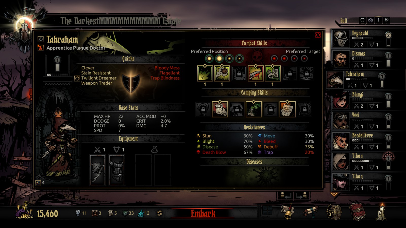 7 Quirks, 7 Lockable — screenshot 2