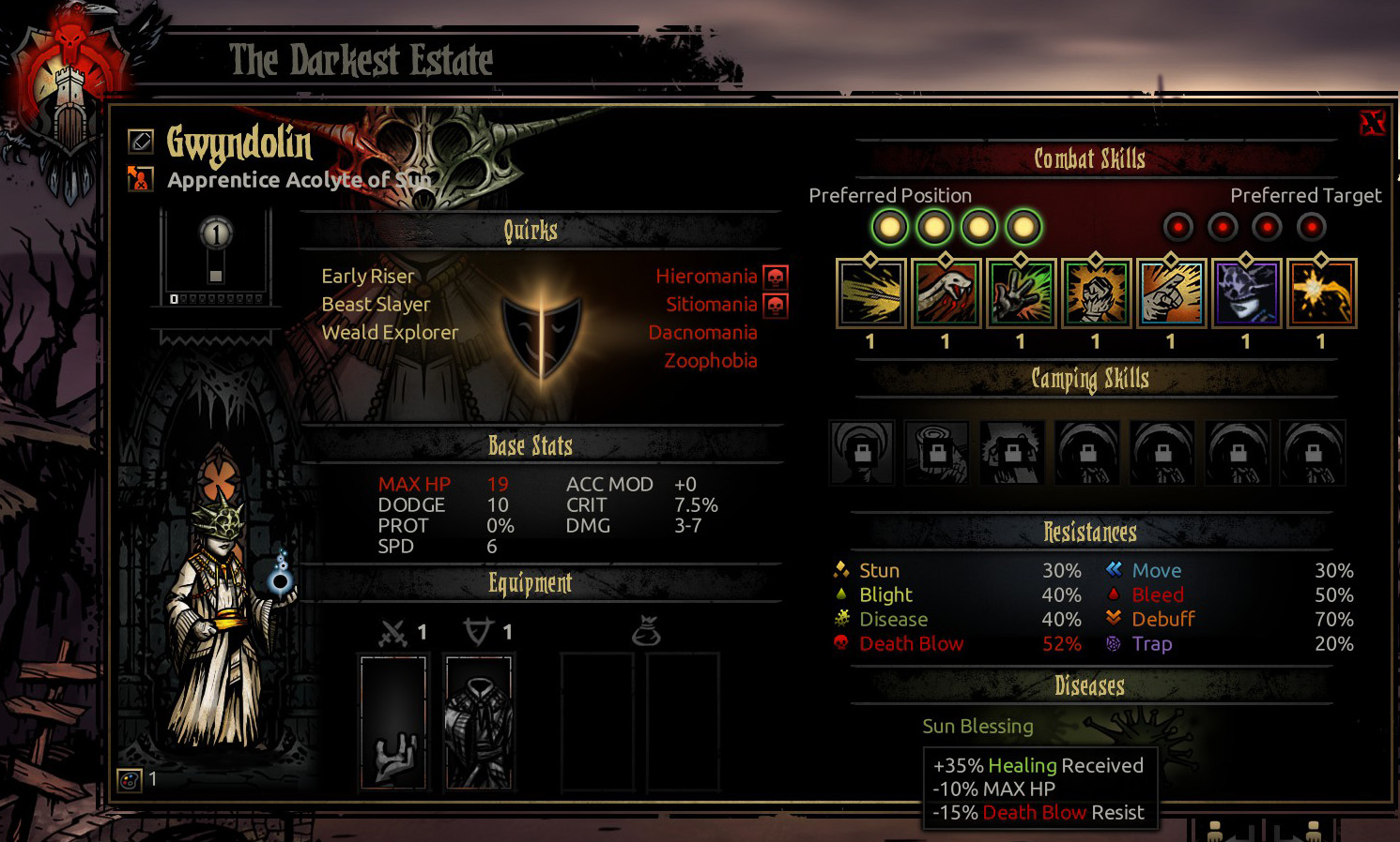 Acolyte of Sun – New Class — screenshot 10