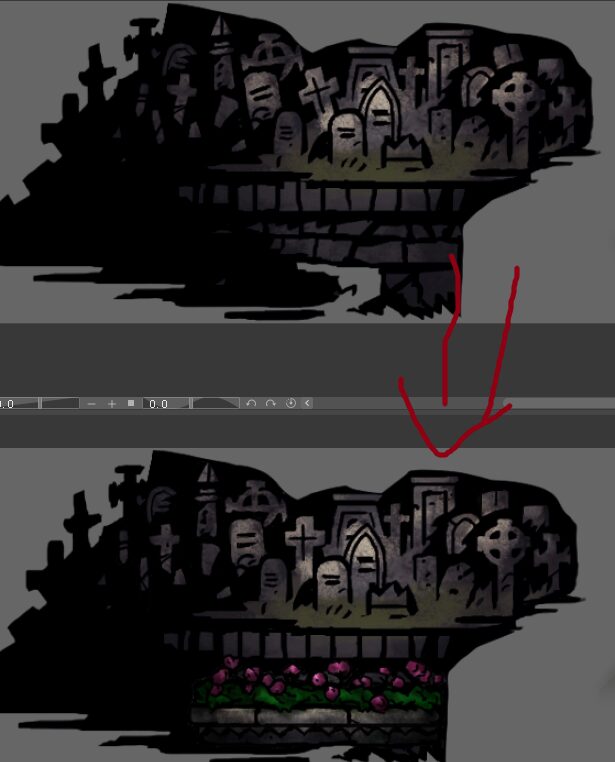 LW- abbey&graveyard add details 教堂和墓地微美化 — screenshot 1