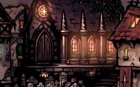 LW- abbey&graveyard add details 教堂和墓地微美化