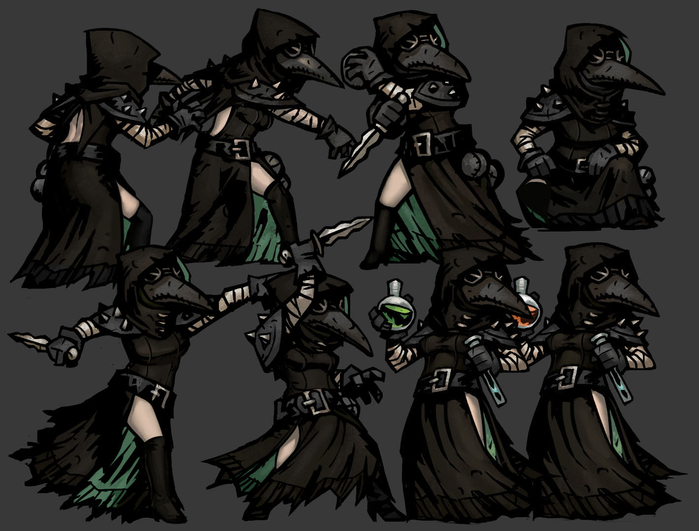 Backless & Bloody Plague Doctor Skin — screenshot 1
