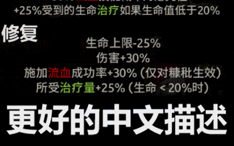 更好的中文描述