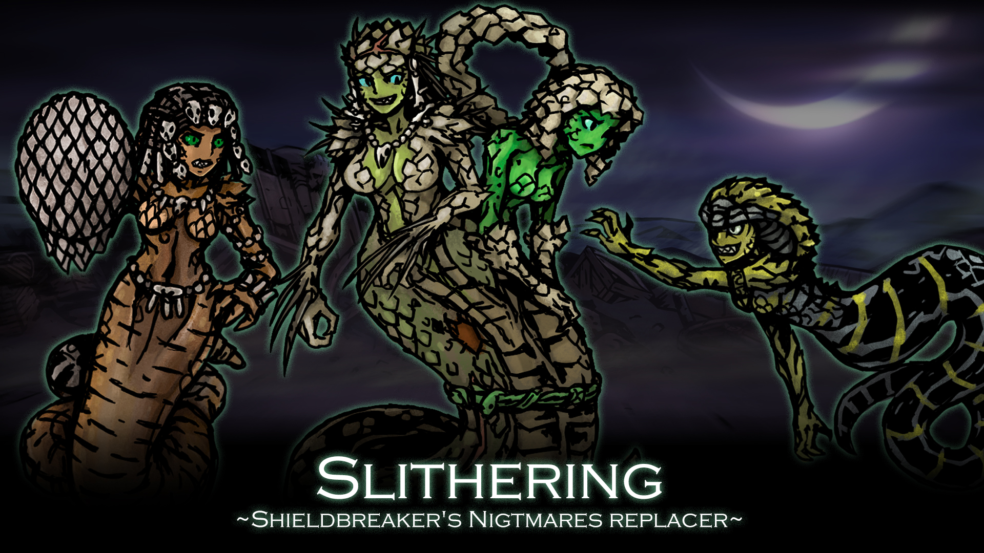 Slithering ~Shieldbreaker’s snakes replacer~ — screenshot 1