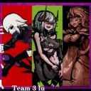 Team 3 Lu–Class mod Mecha Jeanne–Monster girl leader–Slime girl