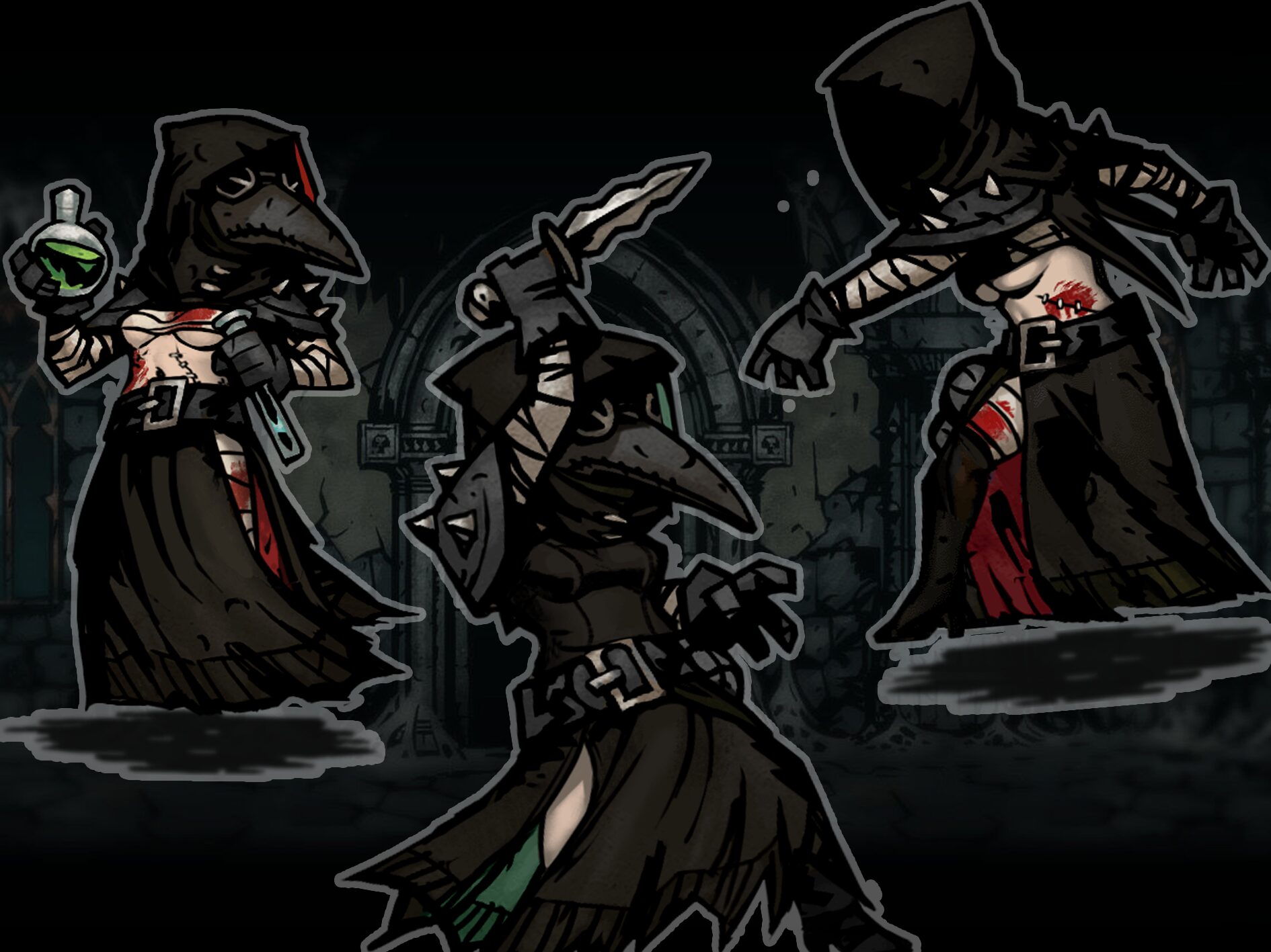 Backless & Bloody Plague Doctor Skin FIXED — screenshot 1