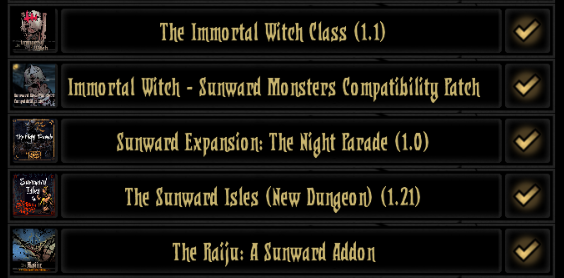 Immortal Witch – Sunward Monsters Compatibility Patch — screenshot 1