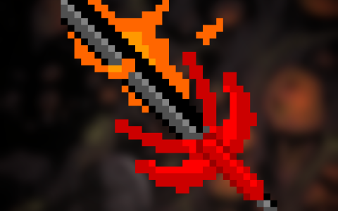 Burning Super Death Sword Cursor