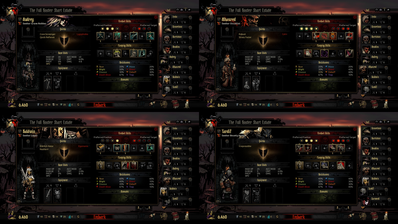Full Roster Start (O’Nightmare’s Classes) — screenshot 4