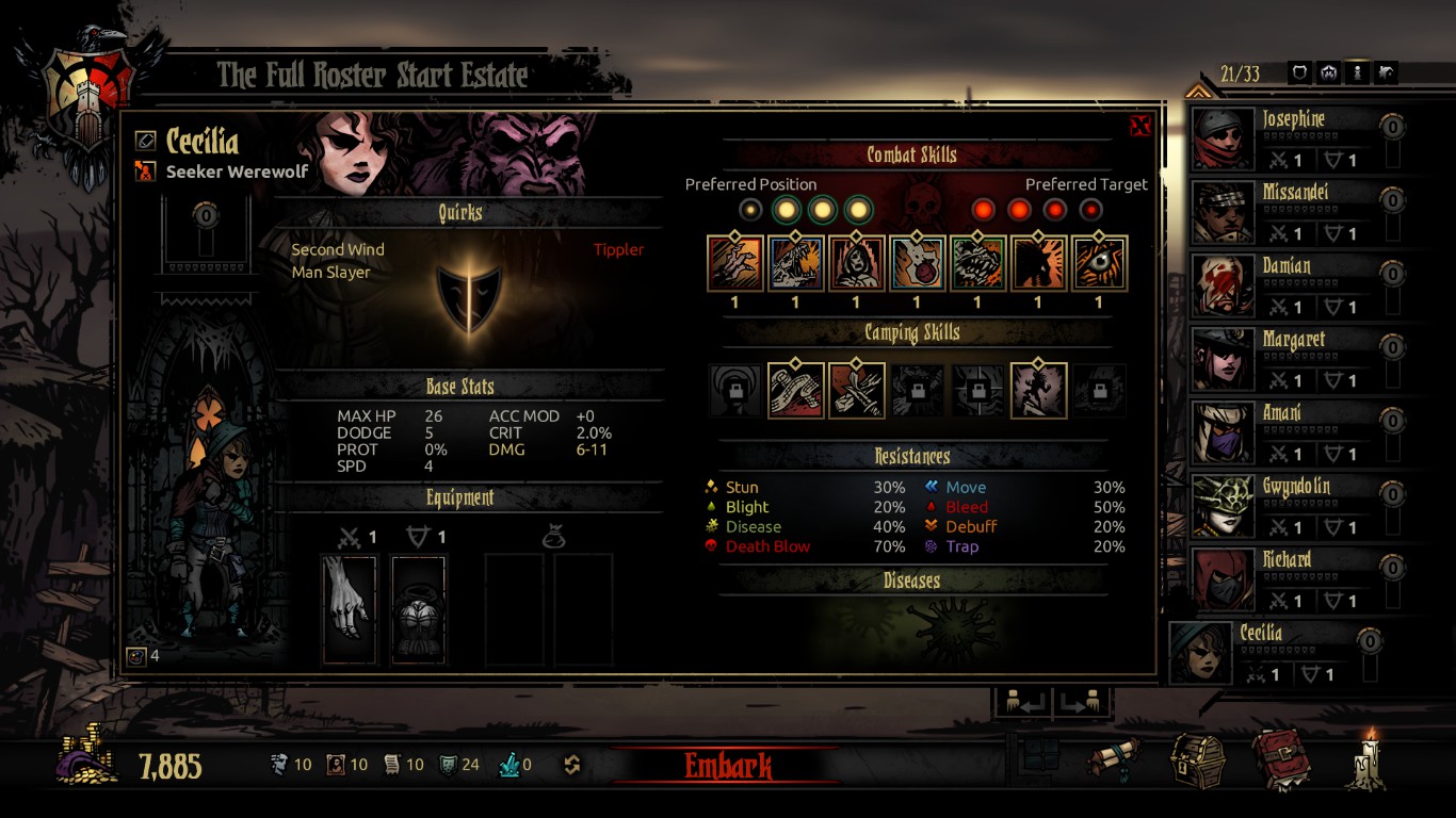 Full Roster Start (O’Nightmare’s Classes) — screenshot 9