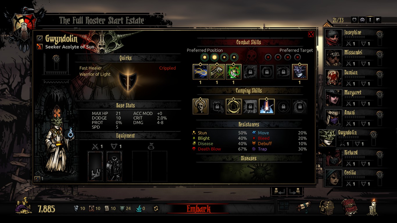 Full Roster Start (O’Nightmare’s Classes) — screenshot 7
