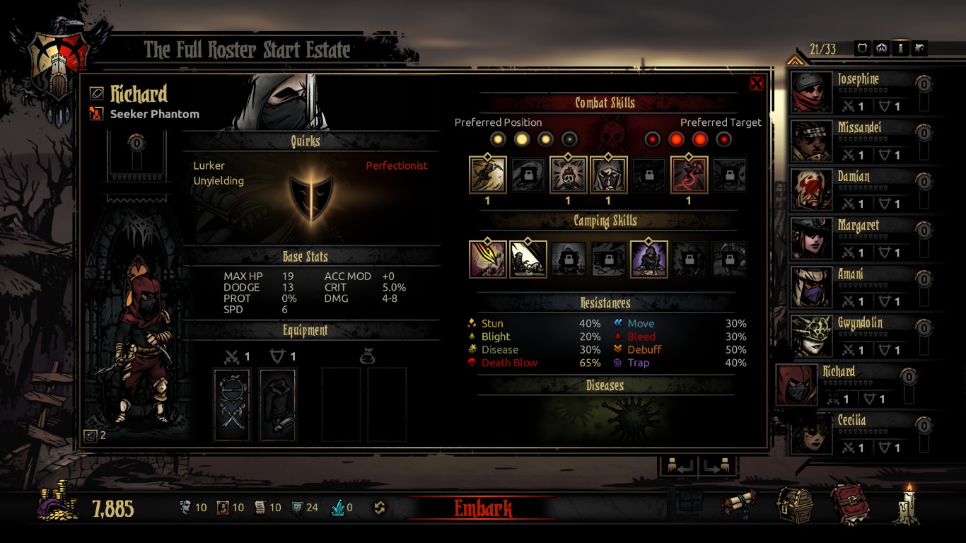 Full Roster Start (O’Nightmare’s Classes) — screenshot 8