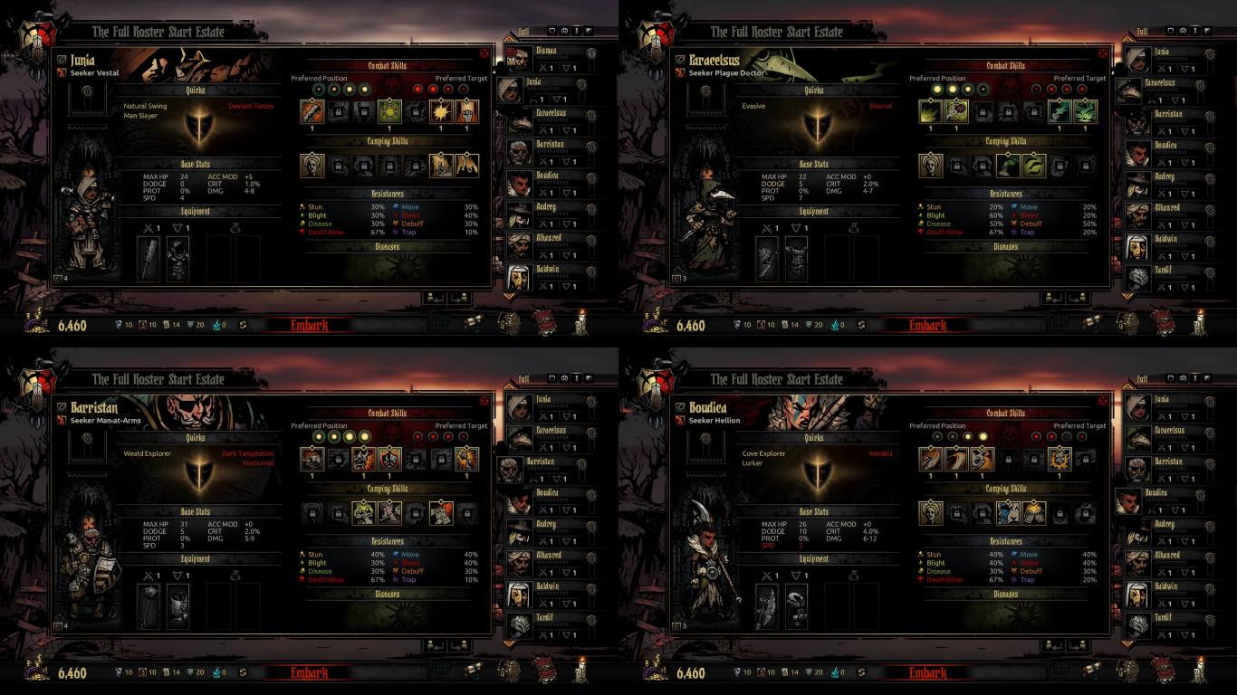 Full Roster Start (O’Nightmare’s Classes) — screenshot 3