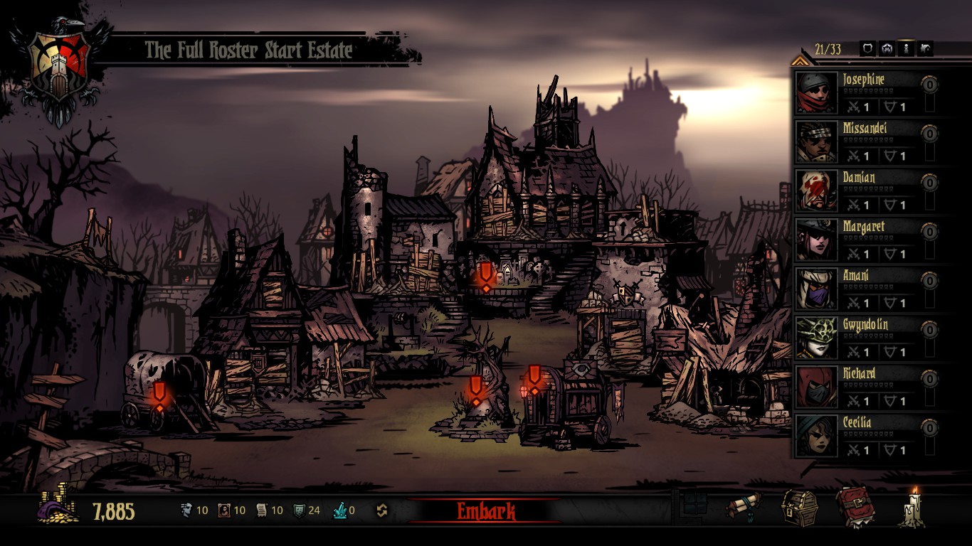 Full Roster Start (O’Nightmare’s Classes) — screenshot 2