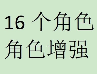 角色增强