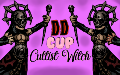 Busty DD Cup Cultist Witcher ( with a Tattooed version )