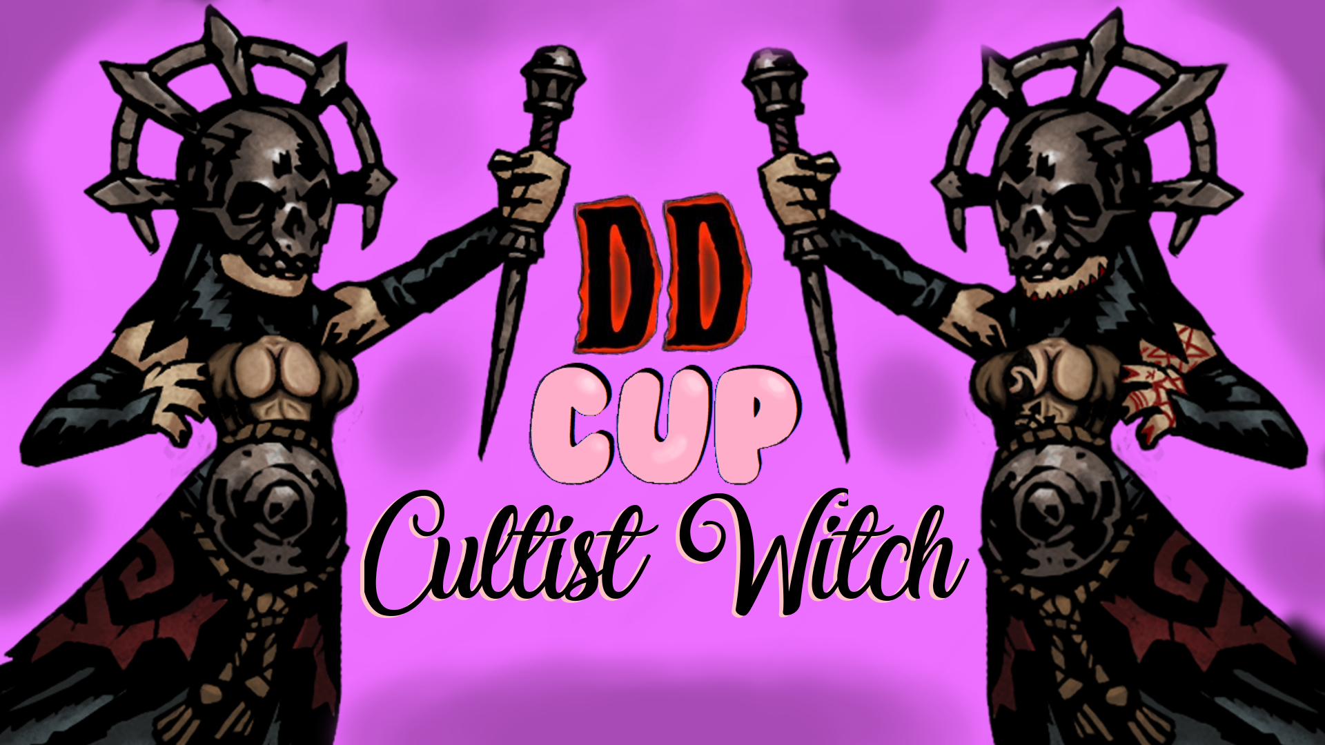 Busty DD Cup Cultist Witcher ( with a Tattooed version ) — screenshot 1