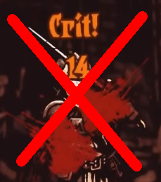 No/Less Monster Crits