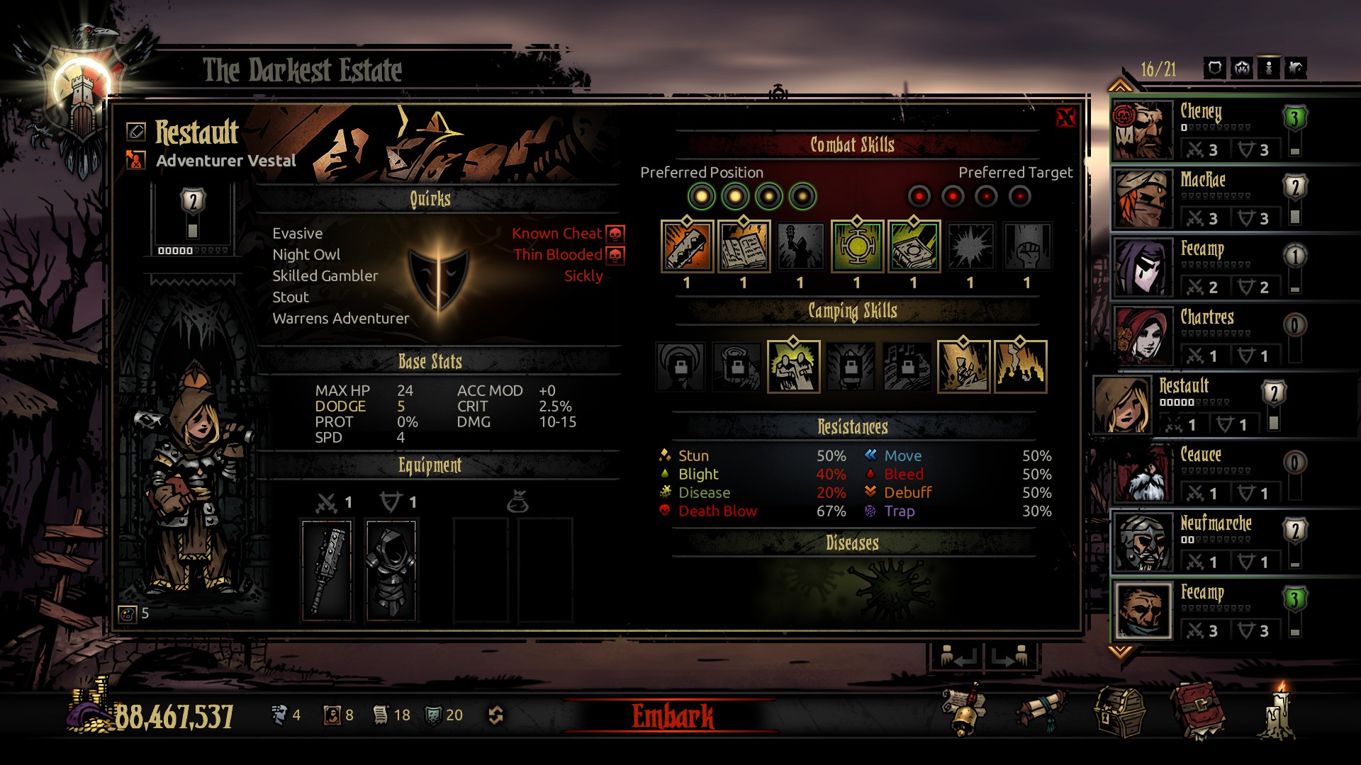 Blonde Vestal — screenshot 2