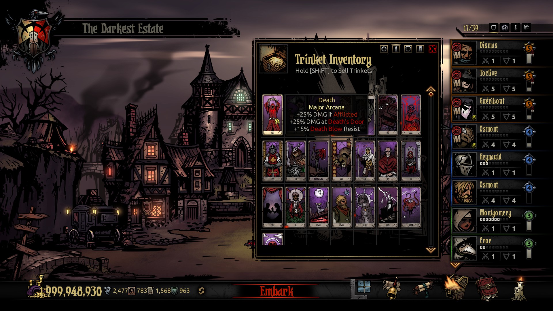 Major Arcana Trinkets — screenshot 1