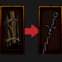 Coiled sword
