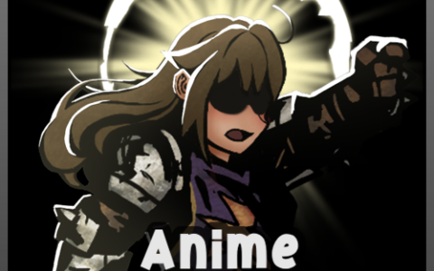 Anime Crusader Skin Dark Eyes Version