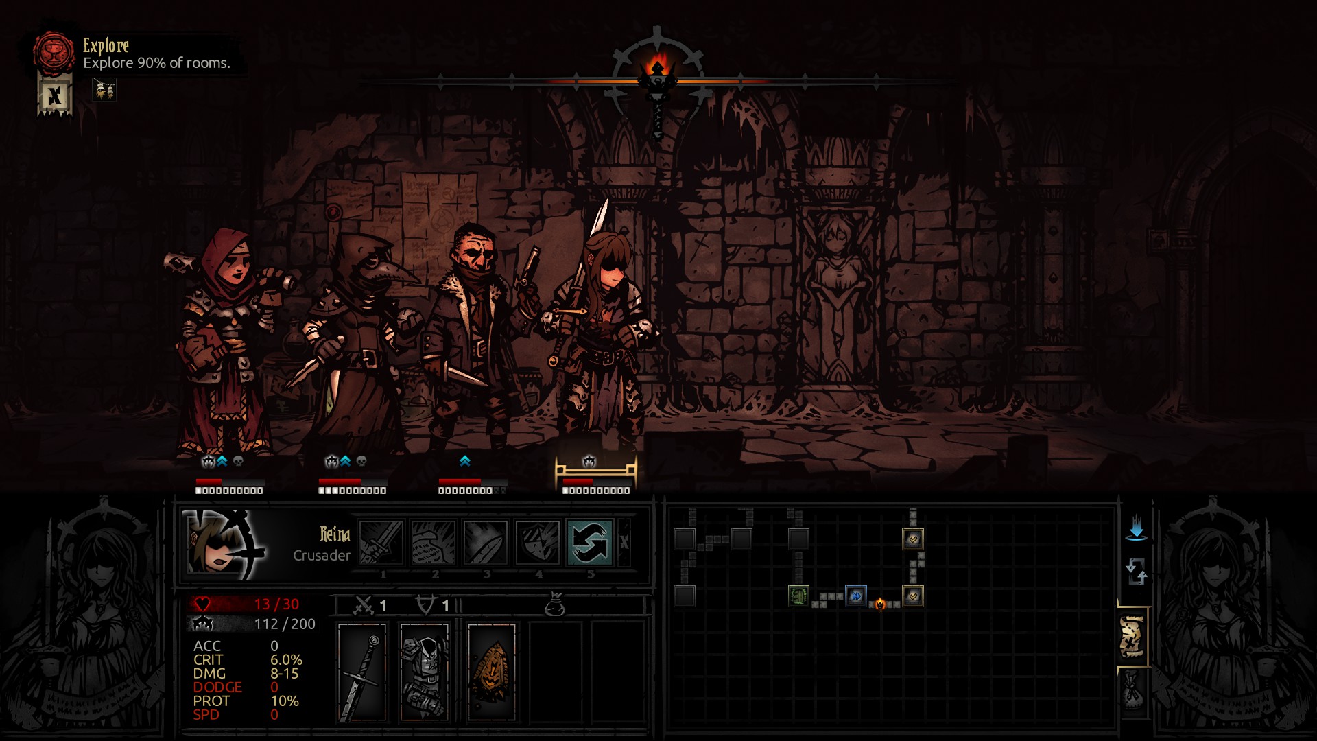 Anime Crusader Skin Dark Eyes Version — screenshot 7