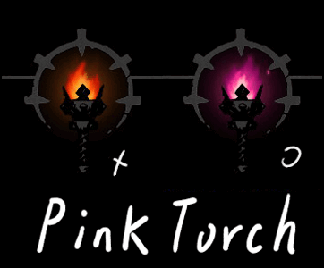 粉色火炬 Pink torch