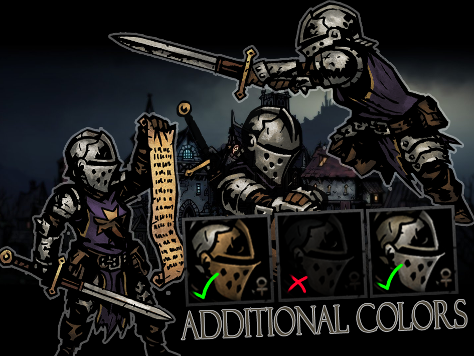 Female Crusader: Additional Colors — screenshot 1