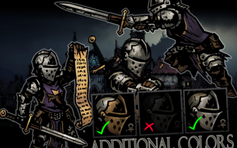 Female Crusader: Additional Colors