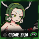 【老巫妪娘化】crone skin