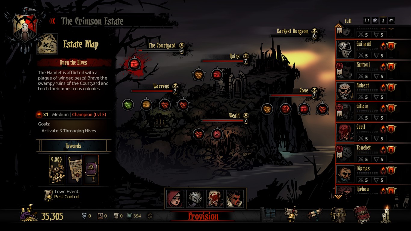 Regular Region Courtyard (Crimson Court) — screenshot 3