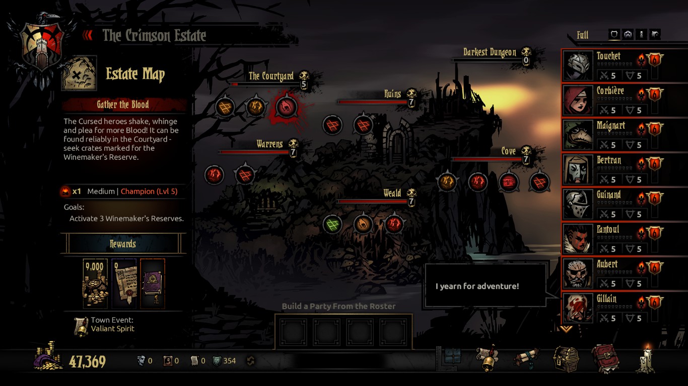 Regular Region Courtyard (Crimson Court) — screenshot 5