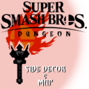 Super Smash Bros Dungeon Side Decor & Map