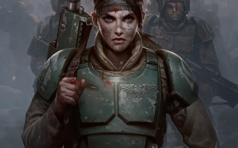 Warhammer 40k town NPC