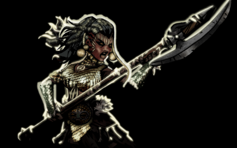 Shanga, Armored African Hellion