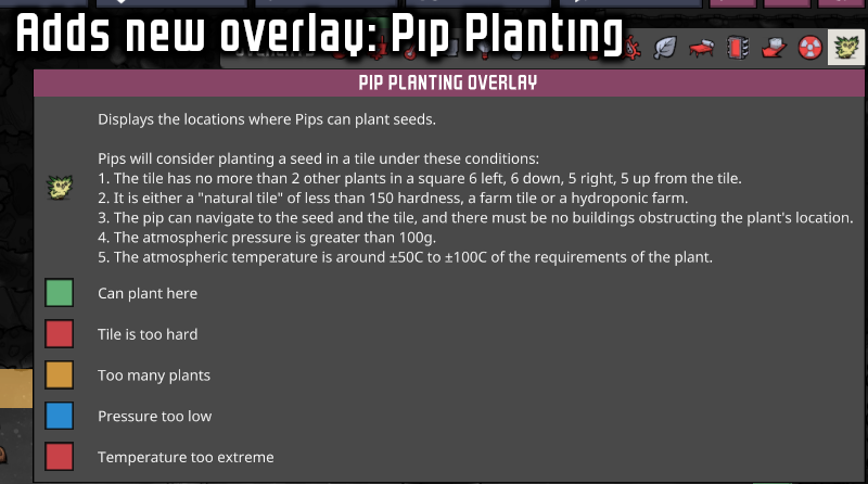 Pip Plant Overlay — screenshot 1