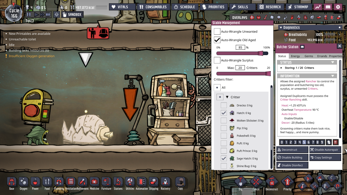 Butcher & Fishing Stations — screenshot 1