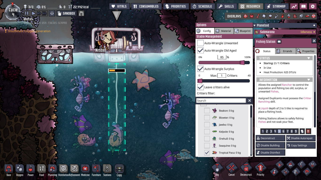 Butcher & Fishing Stations — screenshot 2