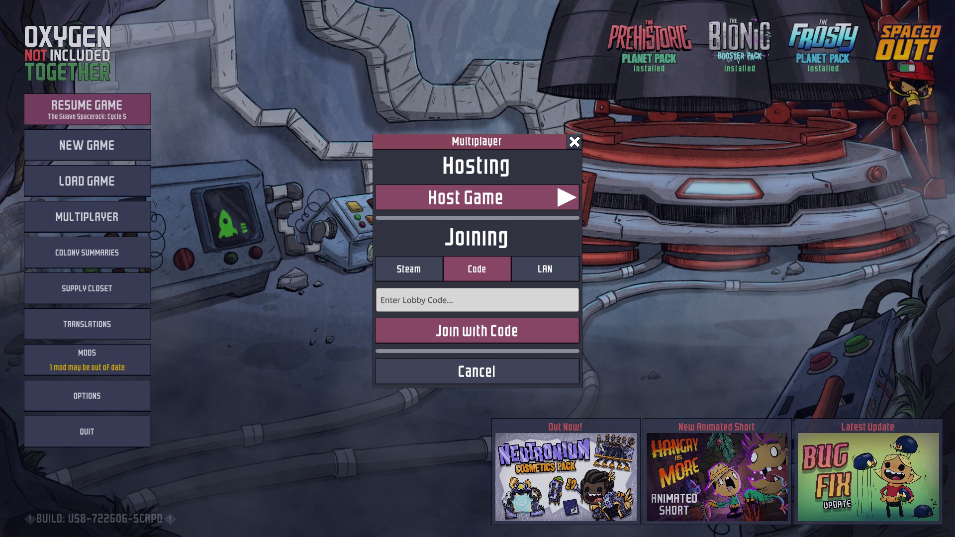 ONI Together: A Multiplayer Mod — screenshot 7